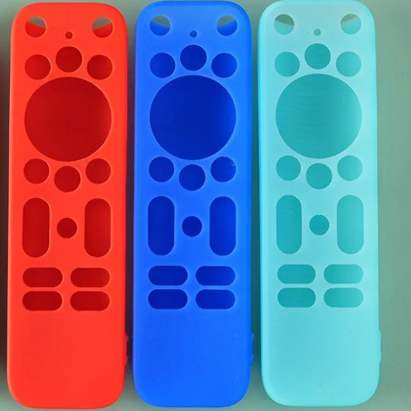 Onn Android TV 2K FHD Streaming Remote Control Covers Anti-Slip Remote Holder Protective Silicone Case Lanyarh