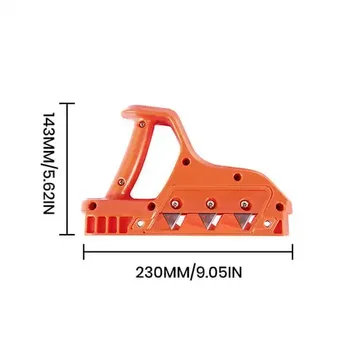 Taglierina rapida per cartongesso, aereo manuale per cartongesso, smusso per bordi per cartongesso, strumento per la lavorazione del legno, 45 °   Utensile manuale per trimmer