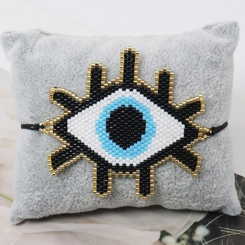 

Женский браслет BLUESTAR в богемном стиле, Необычный дизайнерский браслет с блестящими бусинами и стеклянными стразами, Ювелирное Украшение в стиле бохо для отпуска