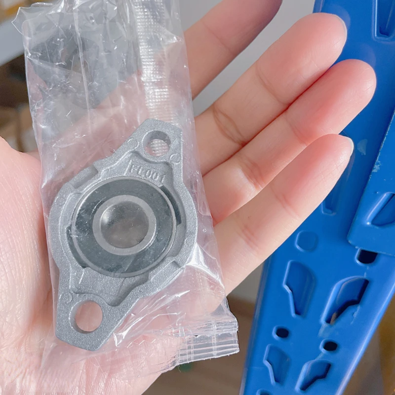 Spherical Bearings 1 piece 8/10/12/15/17mm KFL Bore Diameter Zinc Alloy Pillow Block Flange Bearing KFL Series spherical bearings rod end bearing hybrid ceramic bearing ball bearings metal shielded ball bearings oil bearing linear bearing
