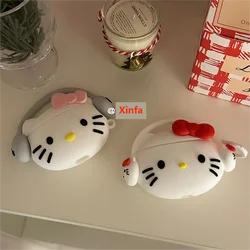 Hello Kitty 3D headset New Fashion Case FOR Airpods 1/2 Soft TPU Earphone Cover Case FOR Airpods 3rd Pro 2 Case FOR Girls/Women