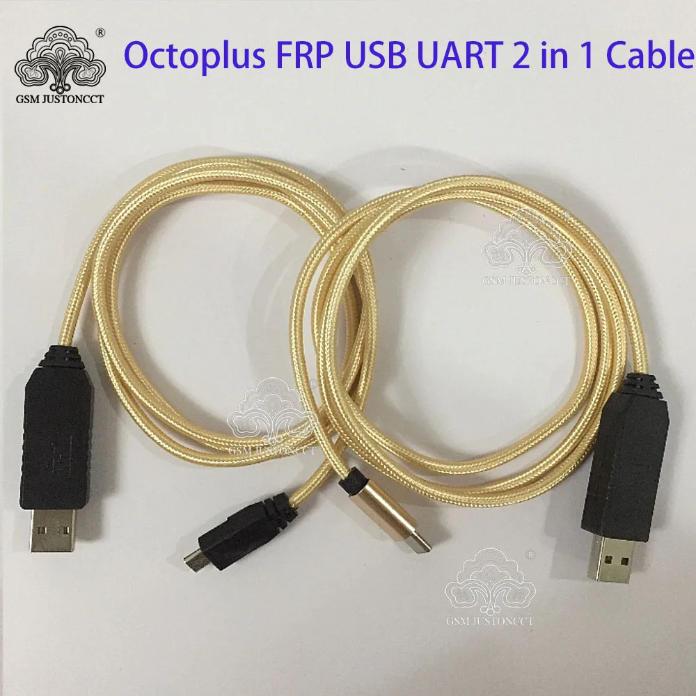 새로운 Octoplus FRP USB UART 2 in 1 케이블(마이크로 + 유형 c) FRP 동글용 EFT UART 케이블, 삼성용 EFT 동글