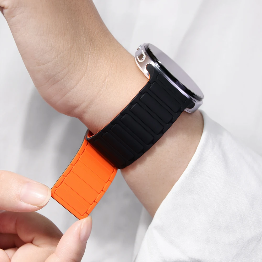 Seamless Magnetic Silicone Loop Band for Galaxy Watch 8 Classic