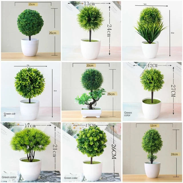 Plantas artificiais cedro chinês zen artificial, planta de simulação de  casa de chá de hotel clubhouse, decoração de casa, planta verde yabai  bonsai artificial bonsai árvore artificial decoração fals