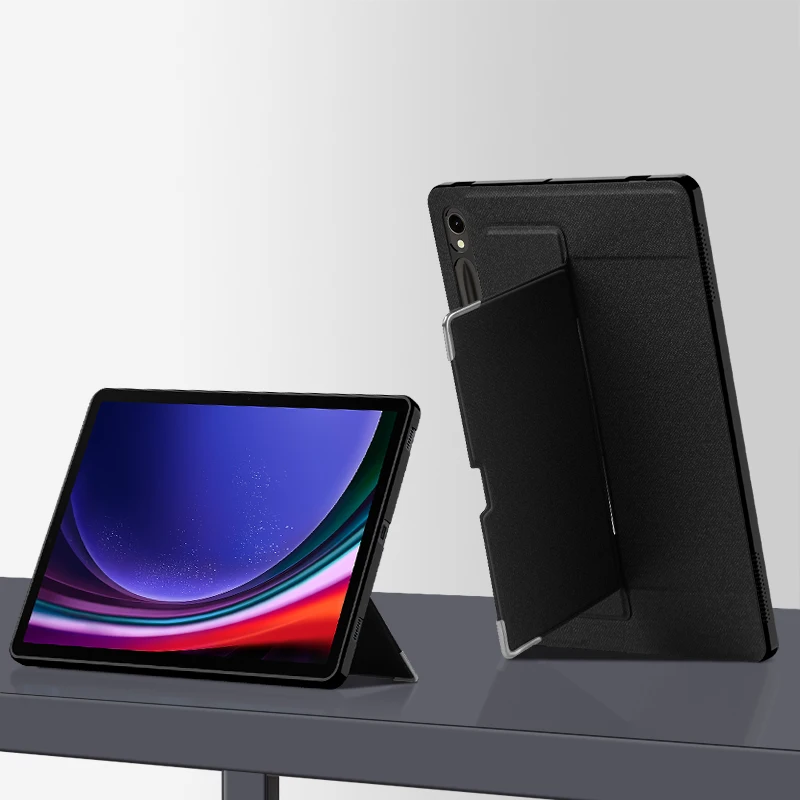 capas traseiras, Kickstand, Samsung Galaxy Tab S9,