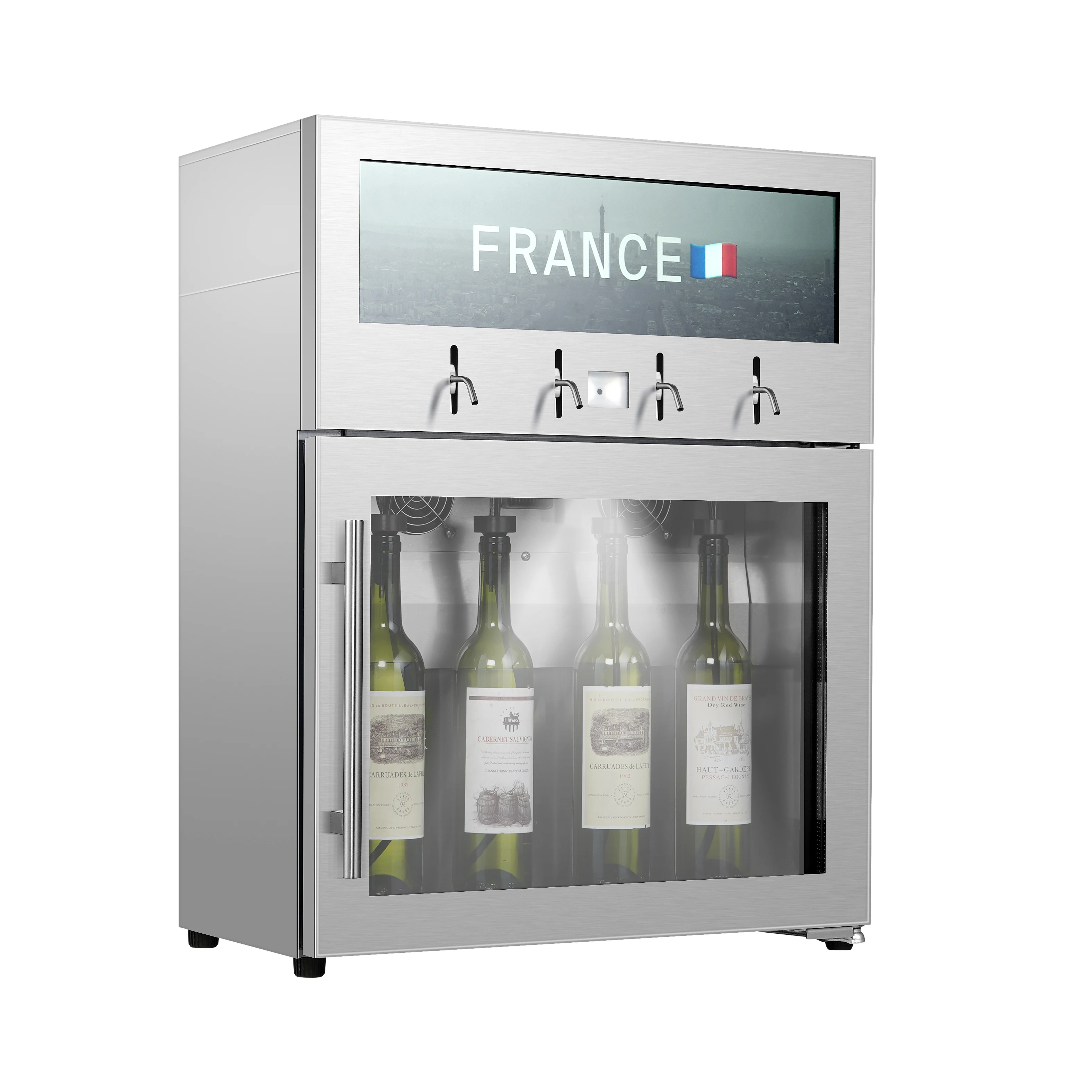 Electric Wine Cooler RFID Wine Bottle Dispenser Identification + Automatic Deduction