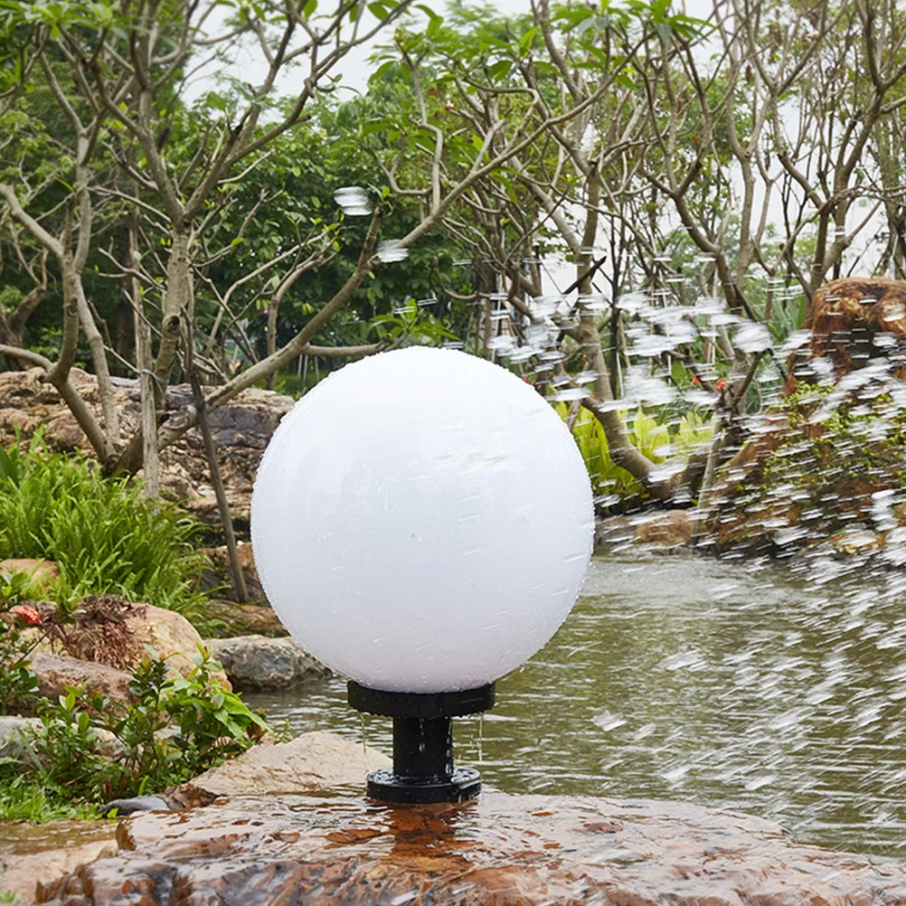 Light Bulb Post Light Globe Acrylic Lamp Post Globe Replacement Decorative Light Bulb Fixture Light Globe Patio Column garden post lamp high pole patio road lights villa lawn landscape lighting park column nordic elegant pillar light