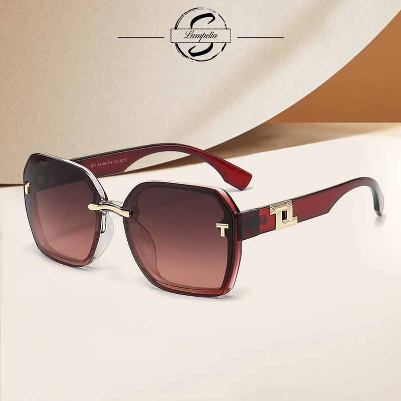 

Trendy Square Sunglasses Women Men Metal Frame Luxury Brand Designer Sunshades Female Personality UV400 Sunglass Gafas De Sol