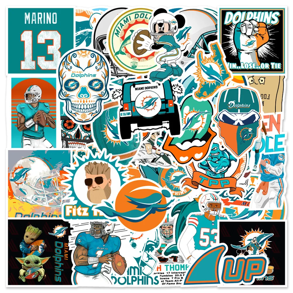 

25/50/100Pieces of Sports Stickers Rugby Graffiti Doodle Decorated Laptop Skateboard Helmet Waterproof Kids Cool Sticker