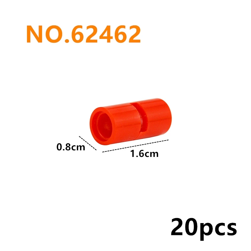 Enhanced Building Block Connector Accessories - Technical Parts for Creative Construction Toys