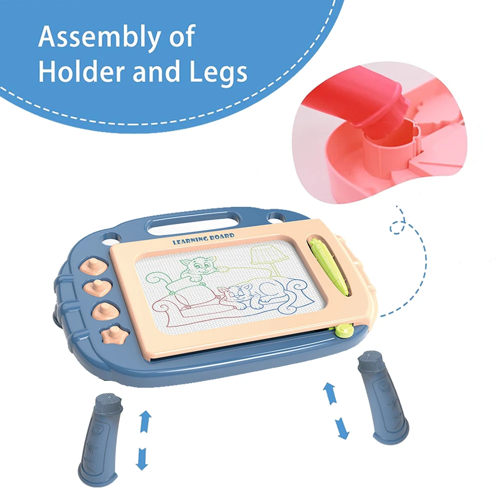 Drawing Board Magnetic Drawing Board Toys Oversized Bracket Writing Board Home Doodle Board Erasable Drawing Board