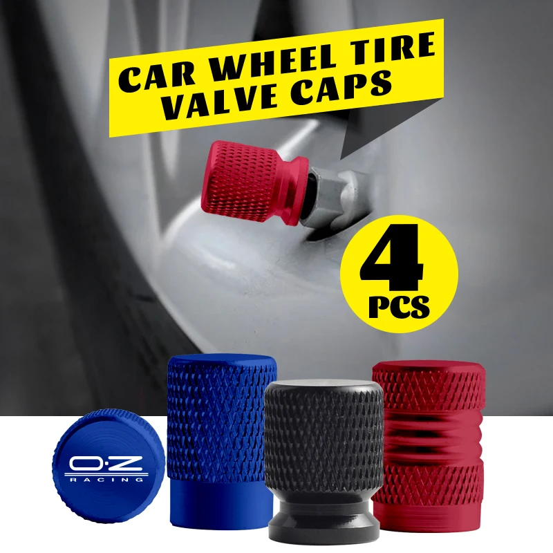 Колпачки для клапанов автомобиля OZ O.Z Racing Logo Alpha Romeo Fiat abarth JEEP Ford Volvo Защитная крышка для стержня воздушных шин Колпачки для клапанов автомобиля OZ O.Z Racing Logo Alpha Romeo Fiat abarth JEEP Ford Volvo Защитная крышка для стержня воздушных шин
