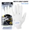 1Pc Left Hand Men’s Golf Glove Anti-Slip Nanoscale Cloth With Breathable Airhole,Fits For All Weather 1