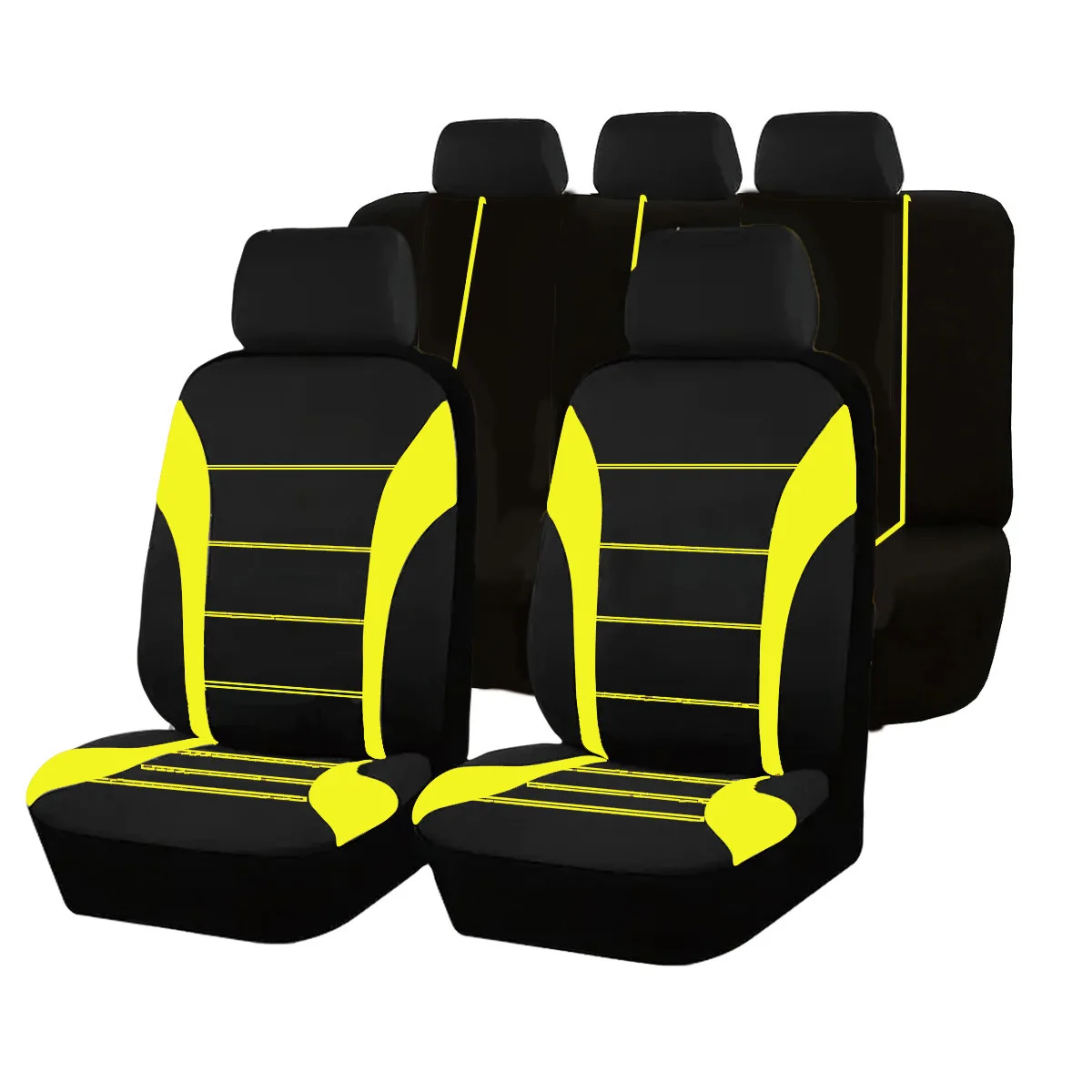 5 Seats Yellow