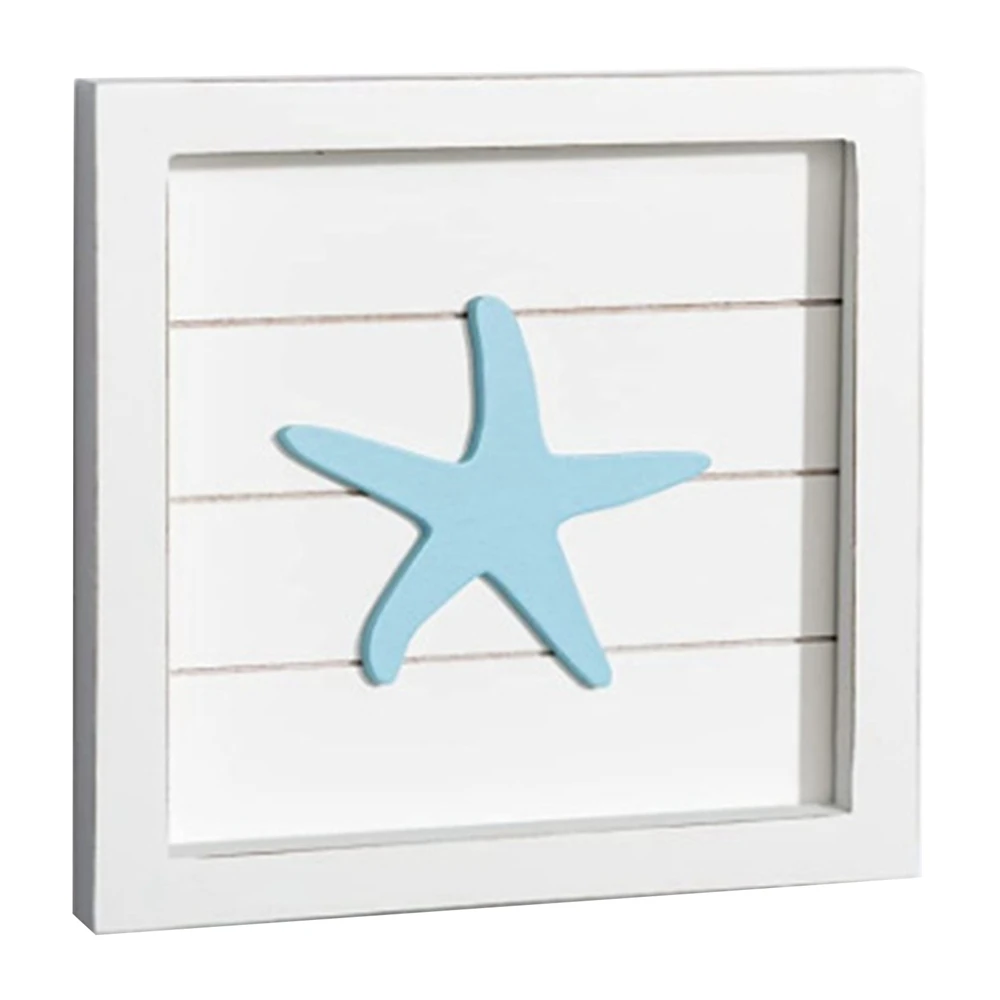Étoile De Mer En Bois Flotté – Décoration Murale 20x20cm – Coco Papaya