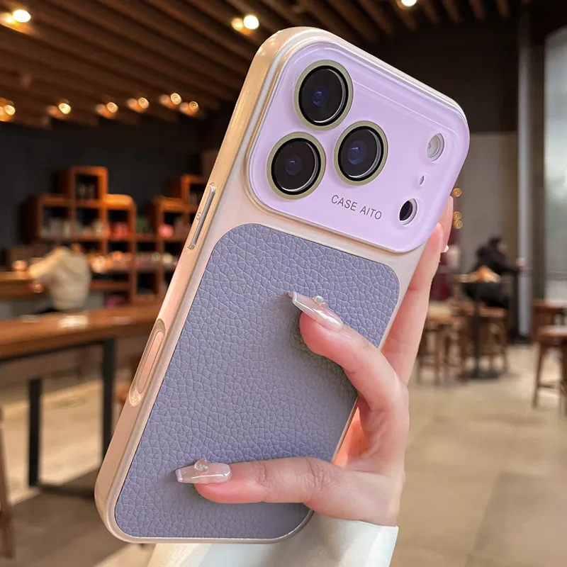 ตัวเลือกสินค้า เคสหนังกันกระแทก กระจกนิรภัย ปกป้อง iPhone 17 Pro Max