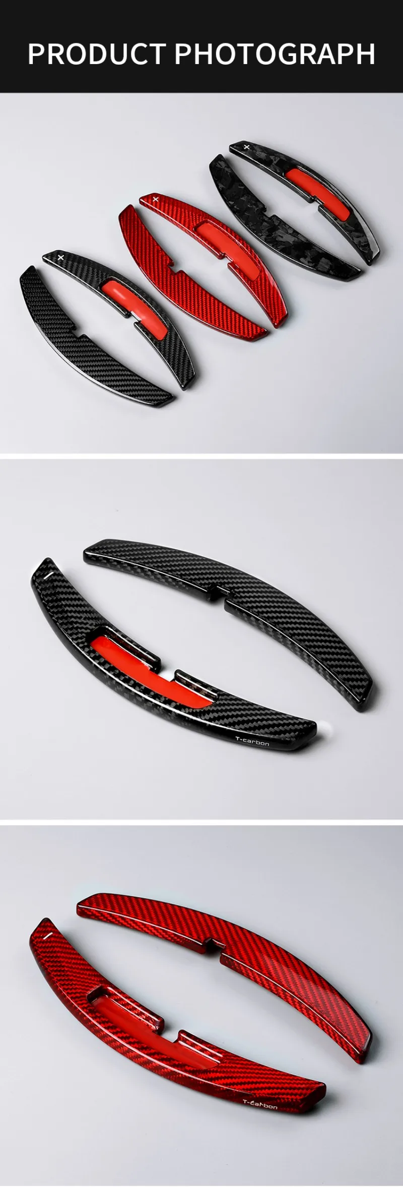 Carbon Fiber Steering Wheel Shift Paddle Shifter For Porsche Panamera 911 Cayenne 992 2021 Paddle Shifters Gear Accessories