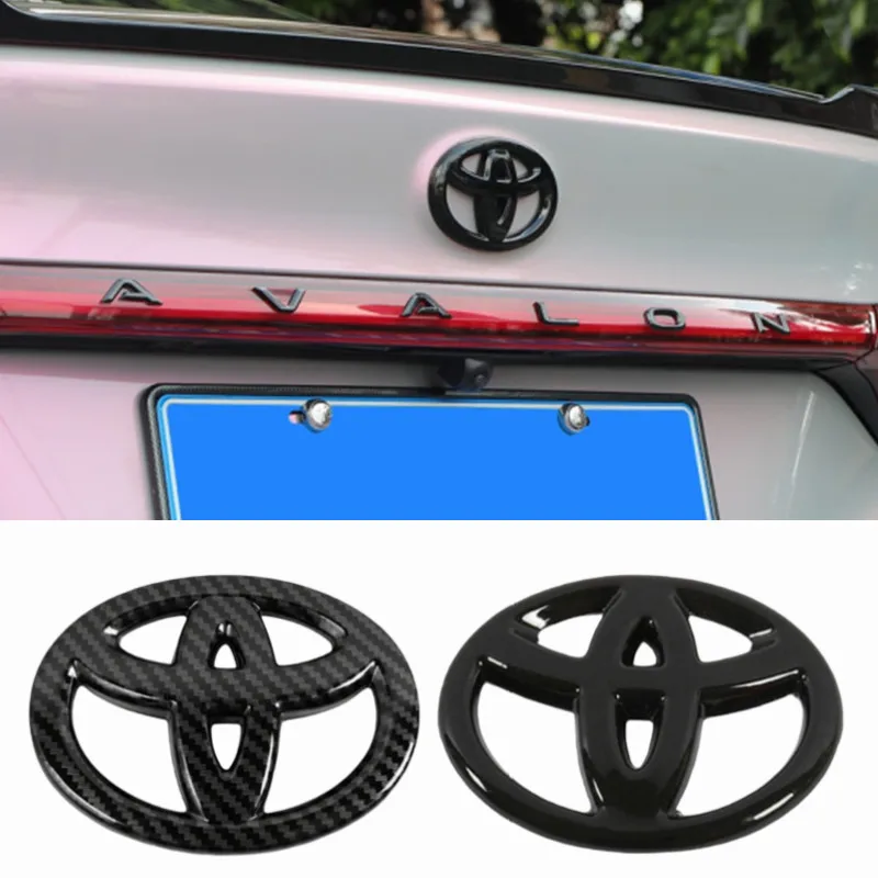 Наклейка с эмблемой на заднее стекло автомобиля для Toyota Logo ключ Camry Avalon Corolla Levin Rav4