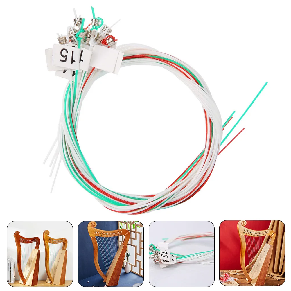 

1 set of Lyre Strings Replacements Practical Lyre Strings Lyre Nylon Strings