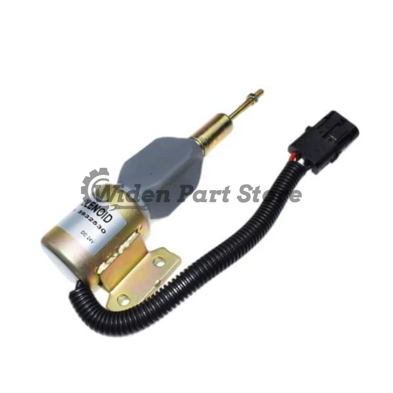 

3932329 SA-4891-12 24V Fuel Shut Off Stop Solenoid for Cummins 5.9L 6BT Engine