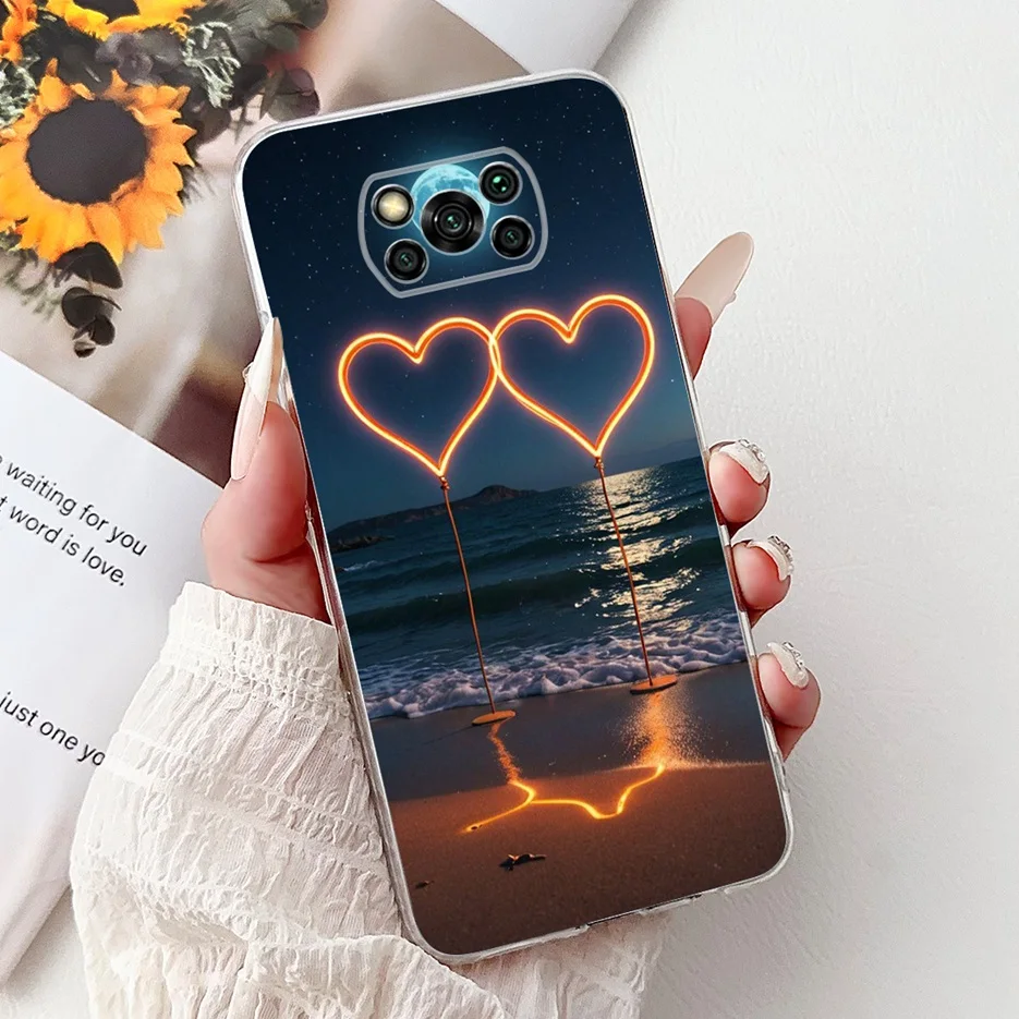 Fashionable Painted Soft Slim Phone Case for Xiaomi Poco X3 Series