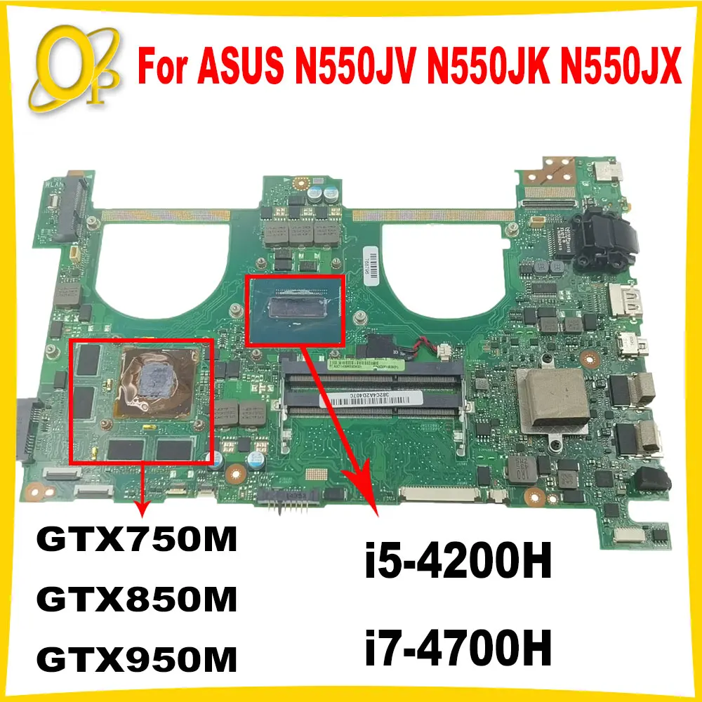Paire De Charnières Pour écran D'ordinateur Portable ASUS N550JK, JX, JV - Gauche Et Droite - Compatible NON Tactile - Neuf