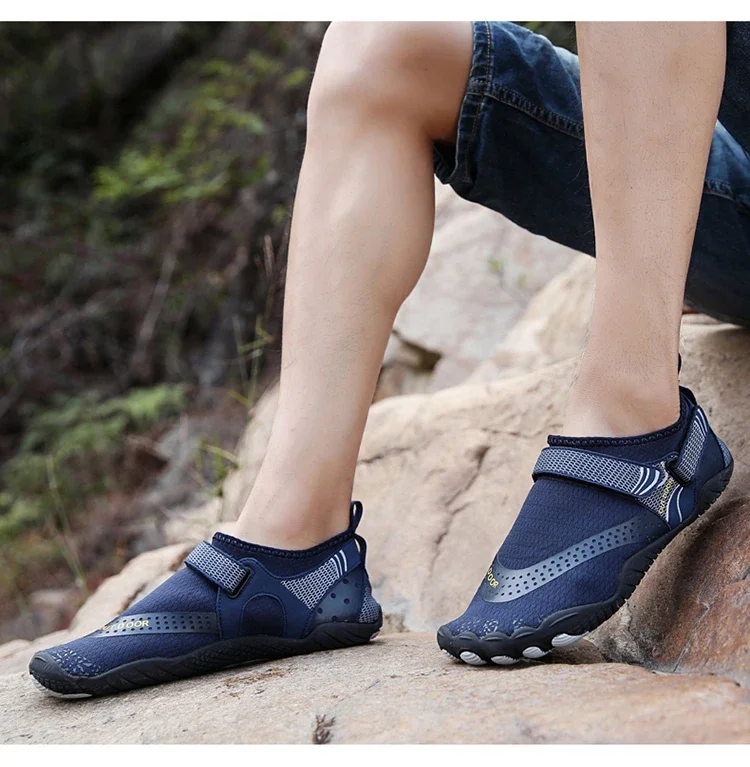 Upstream Aqua Shoes Swimming Water Shoes Family Barefoot Outdoor Beach Sandals Nonslip River Sea Diving Sneakers Size 24-47