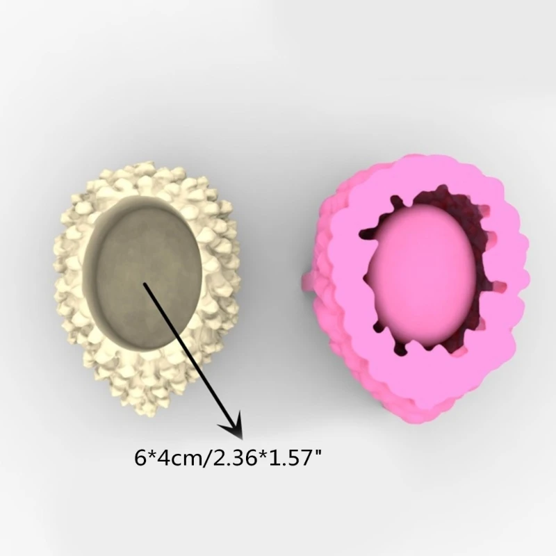 Flower Pot Silicone Mold Succulent Planter Concrete Mold Cone Concrete Cement Mold for DIY Pen Holder,Home Decorations