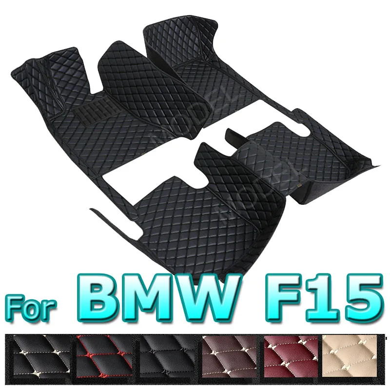 

Car floor mats for BMW F15 X5 2014 2015 2016 2017 2018 Custom auto foot Pads automobile carpet cover