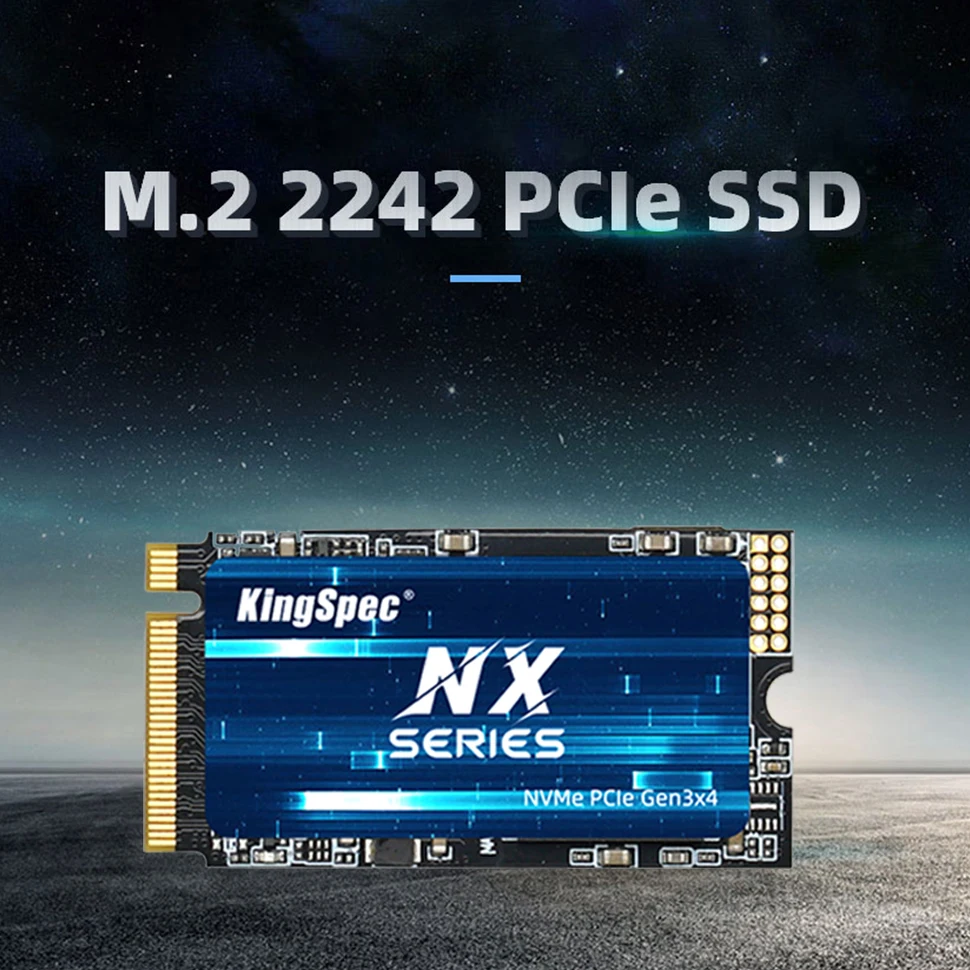 KingSpec 2242 SSD PCIe3.0 1TB 512gb 128g 256gb 2t M2 Nmve Hard