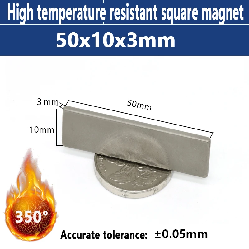 40x10x5 30x10x2 30x10x5 10x5x3 60x20x5 50x10x5mm 350 grad C Hohe Temperatur Büro Verwenden Kühlschrank magnet Magnetische haken DIY – Detail 24