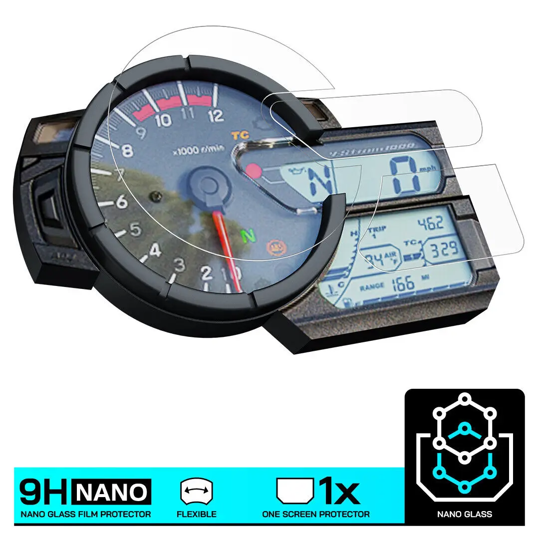 Motorcycle Screen Protector Motorcycle Instrument Cluster Scratch Protection Film Screen Protector For SUZUKI V-Strom 650 DL1000 V-STROM650 V-STROM1000