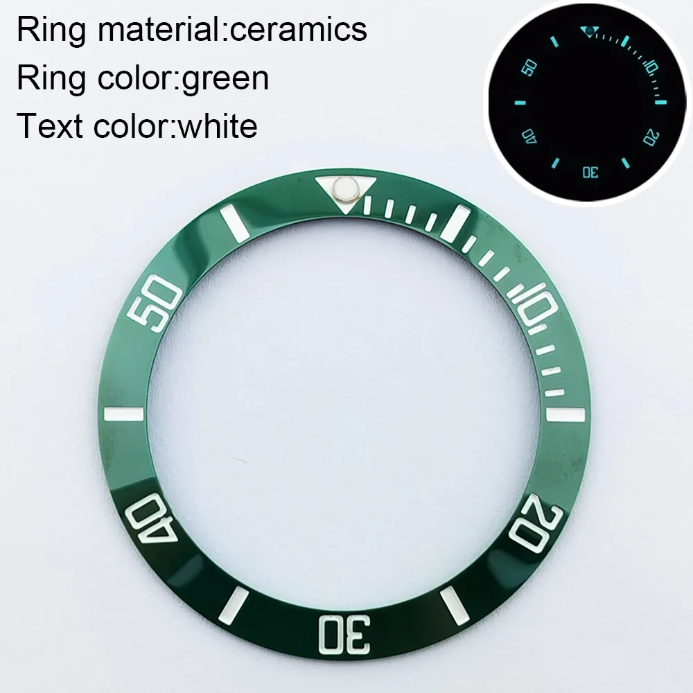 Premium Luminous Ceramic Bezel Insert