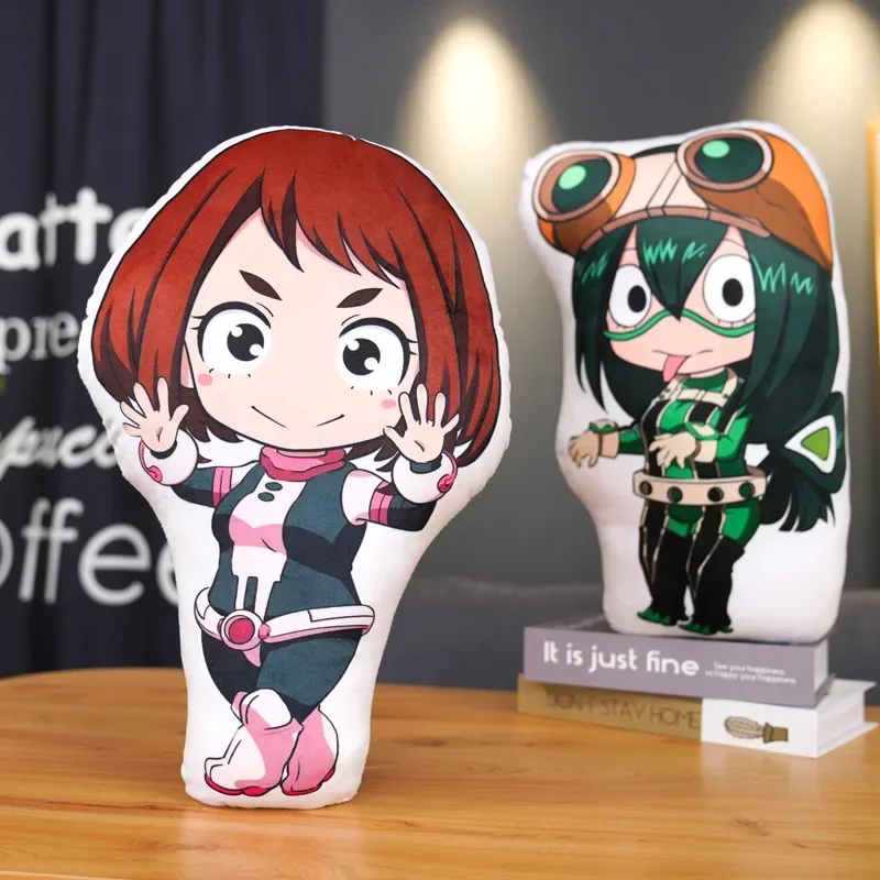Boku no Hero Academia Plush Stuffed Pillows Anime My Hero Academia Cushion Cute Izuku Dakimakura Kawaii Katsuki Shoto Pillow 4