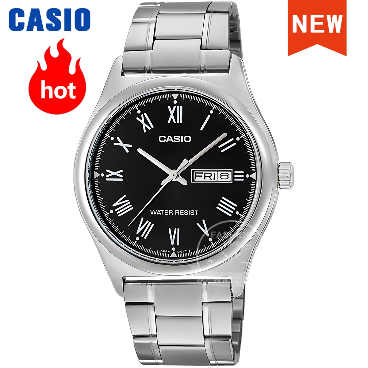 Casio watch for men simple fashionable Waterproof Quartz Watch reloj ...