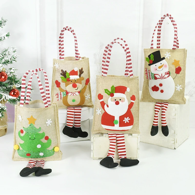 Christmas Santa Sacks for Candy Gift