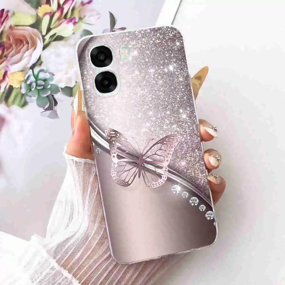 Cute Patterned Matte Soft Silicone Phone Case