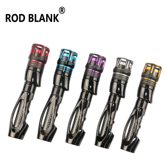 Rod Blank 1 Set Spinning Reel Seat Aluminum Cap Fishing Rod Building  Component Rod Repair Accessory