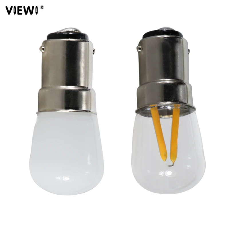 

Ampoule Led Filament Light B15 B15D 110V 220V 12V Mini Bulb For Sewing Machine 1.5W T22 Candle Spotlight Ac Dc 12 V Volt Lamp