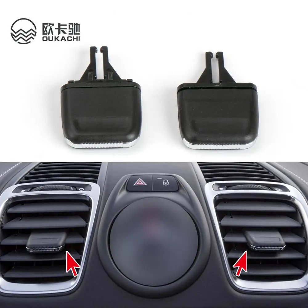 

Car Front Air Conditioner A/C Air Vent Outlet Tab Clip Repair Kit For Porsche Boxster Car Styling Accessories