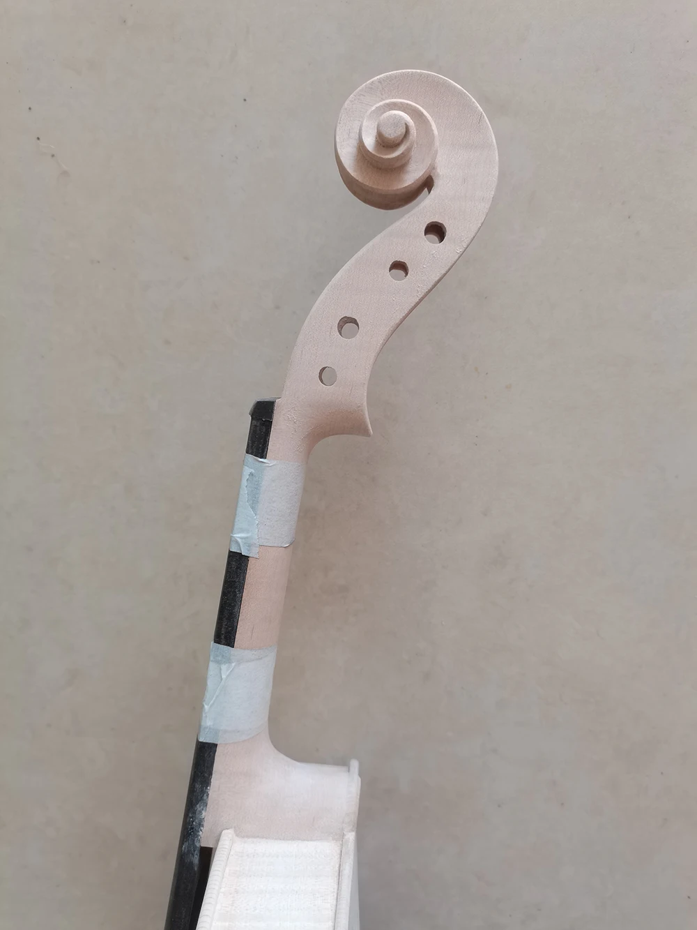 Maple Viola 15 15.5 16.5 inches 4/4 unfinished solid wood white embryo