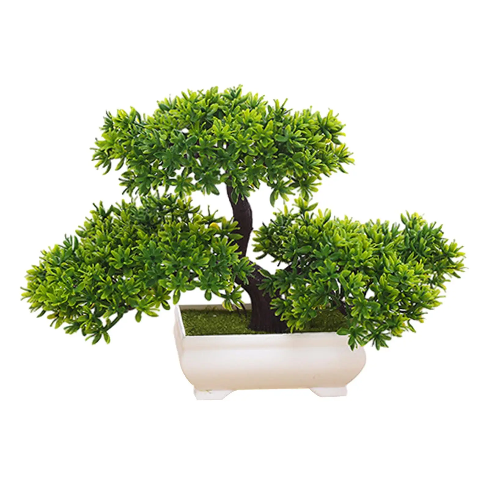 Artificial Bonsai Tree Zen Garden Welcoming Pot Plants Decor