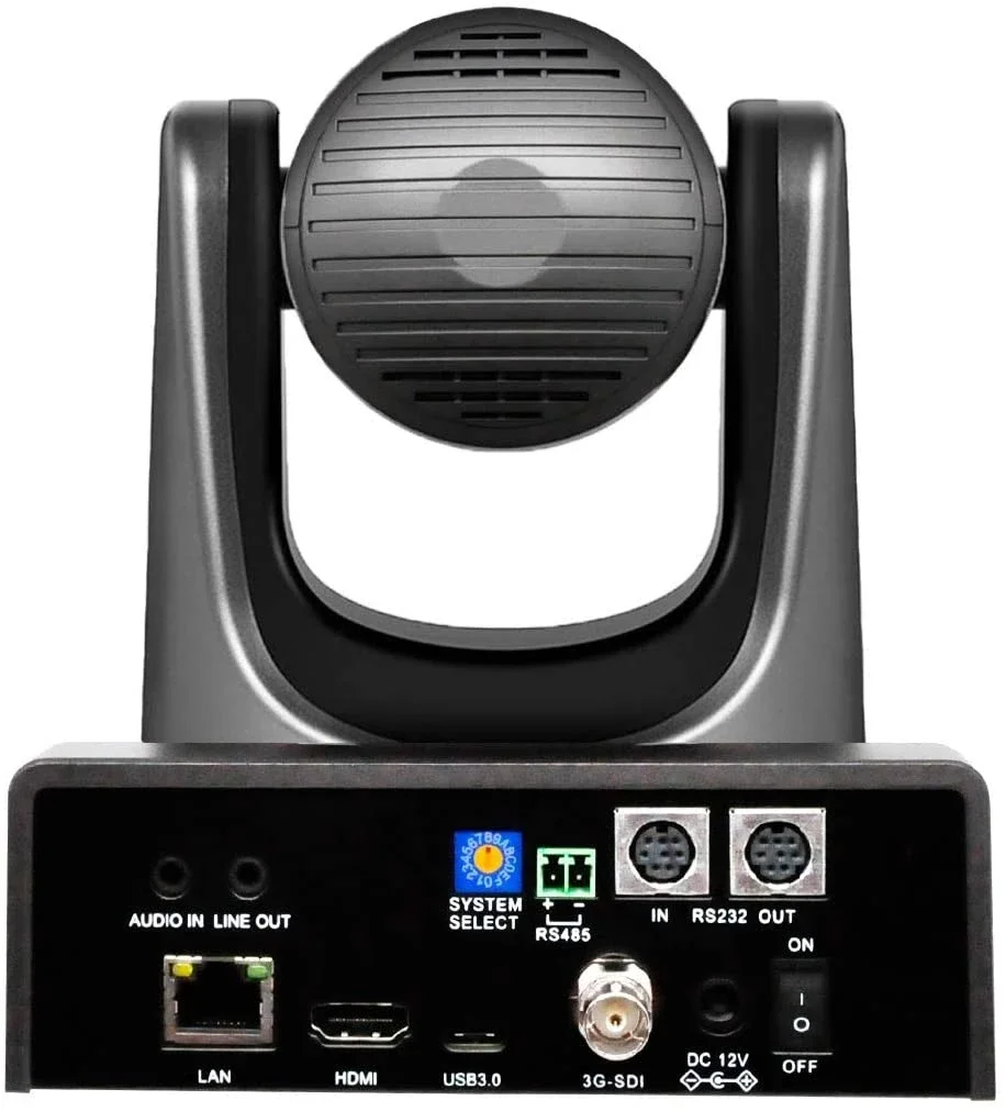 SMTAV-NDI 4K 20X 광학 줌 PTZ 카메라 3G-SDI HDMI USB IP 스트리밍 PTZ 카메라 컨트롤러, ONVIF VISCA 프로토콜 지원