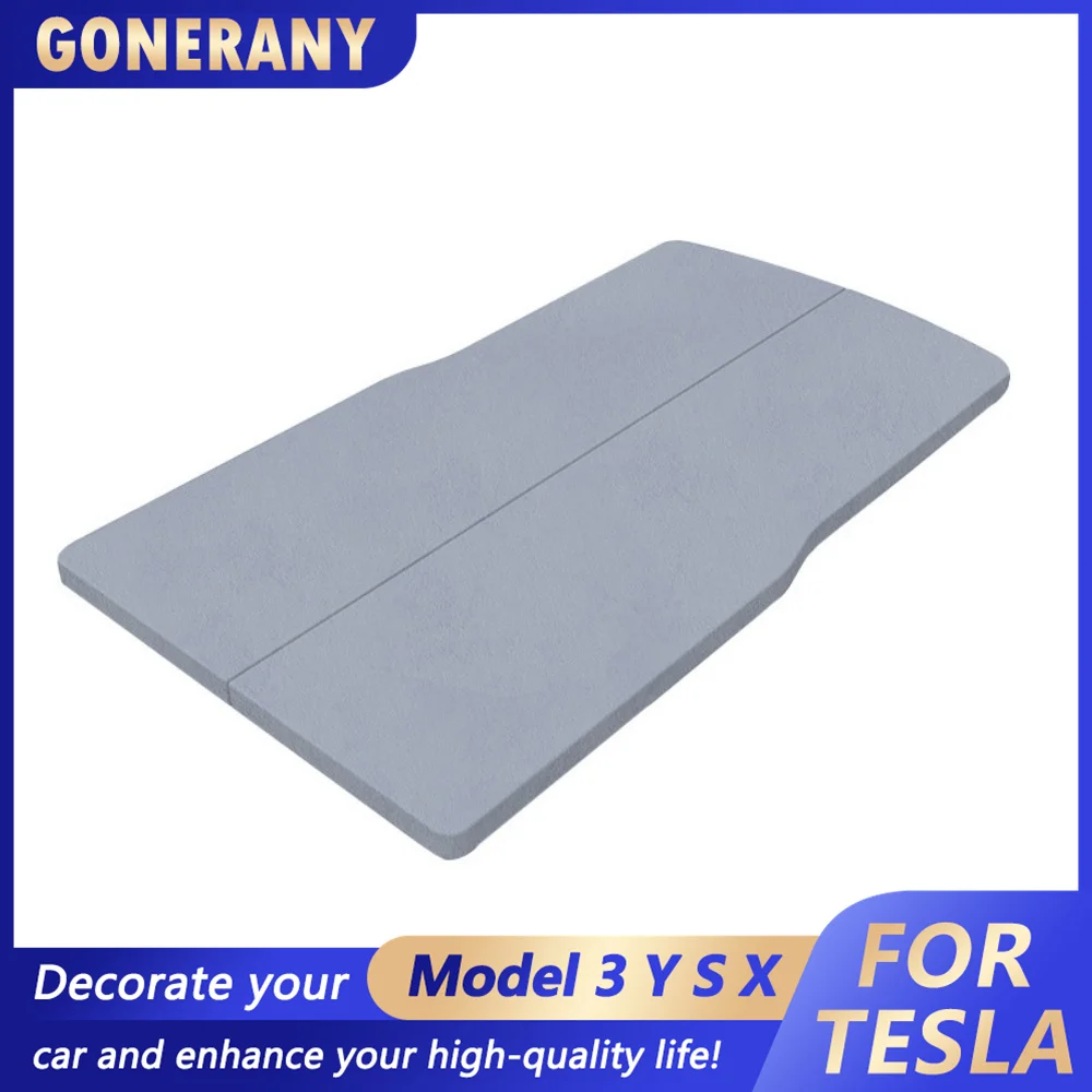 Camping Mattress for Tesla Model Y/X CertiPUR Memory Foam Mattress Storage Bag & Sheet Provided Portable In Car Sleeping