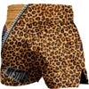 Men Muay Thai Boxing Shorts Leopard Viper Panda MMA BJJ Trunks 2