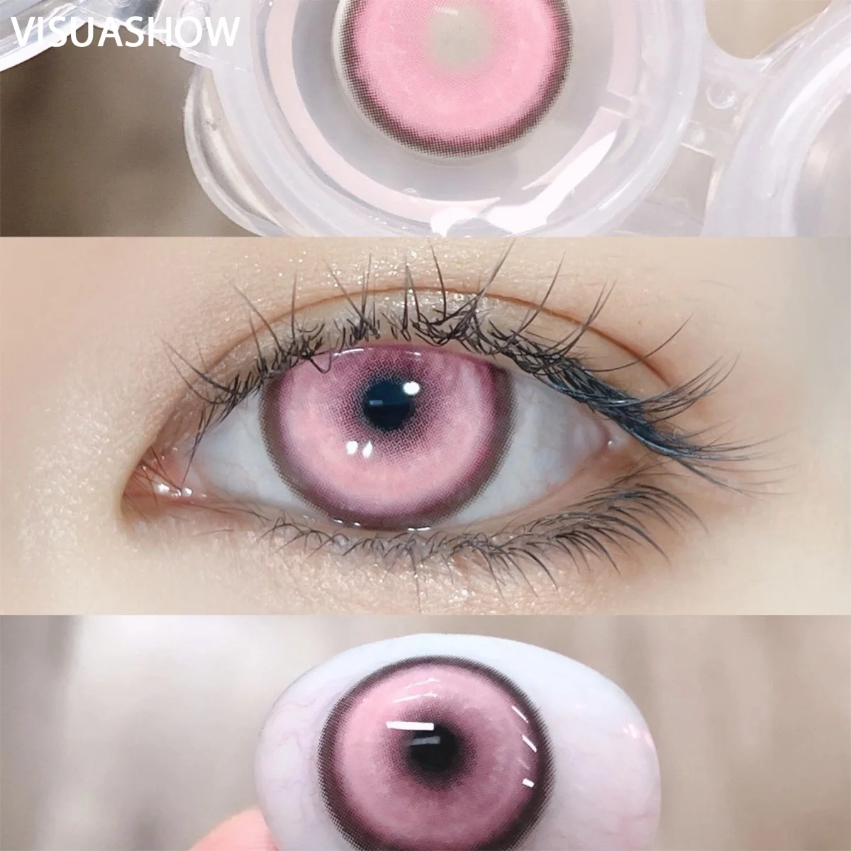 Nebula Blue Cosplay Colored Contact Lenses - Anime & Halloween Edition
