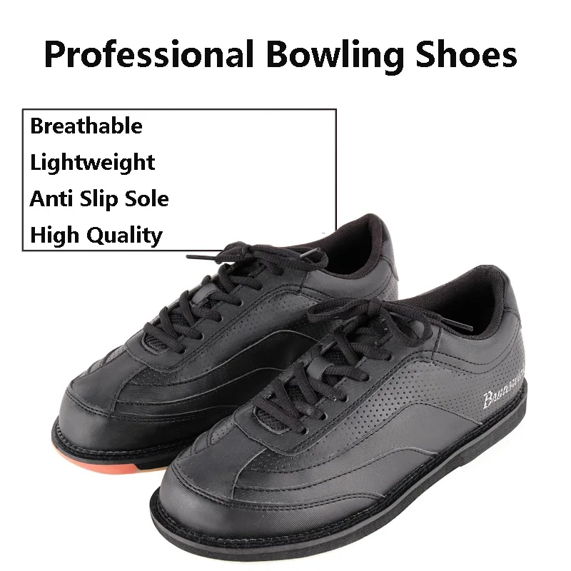 Bowling Shoes Unisex Non-slip Professional Anti-skid Bowling Shoes For Women Men