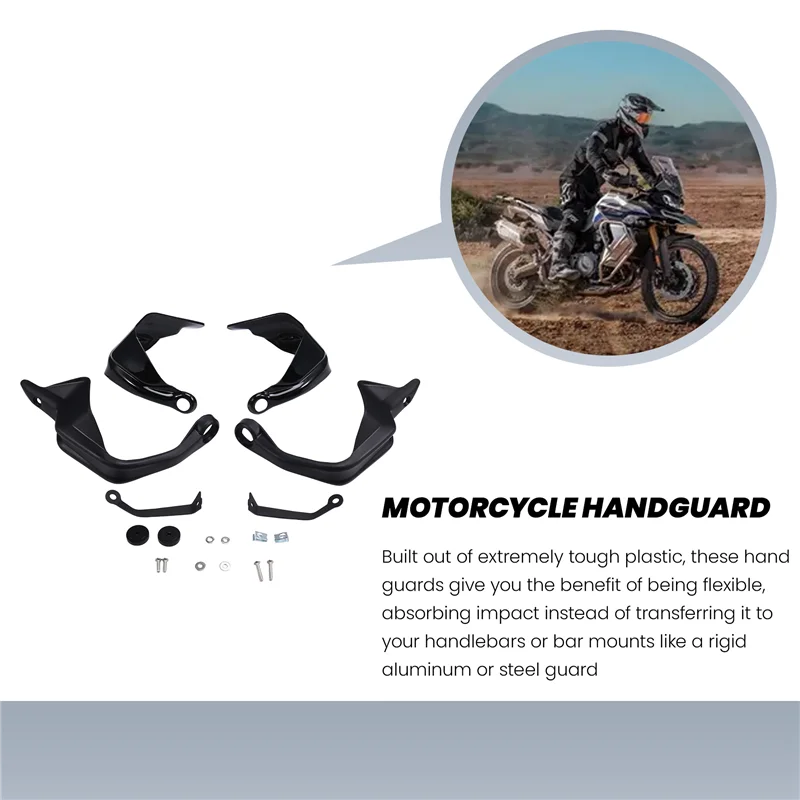 Protectores De Manos Antiviento Para Moto – Compatibles Con NMAX, XMAX, Tricity, NVX 155 Y Más, Montaje En Espejo Retrovisor, Material PC Resistente
