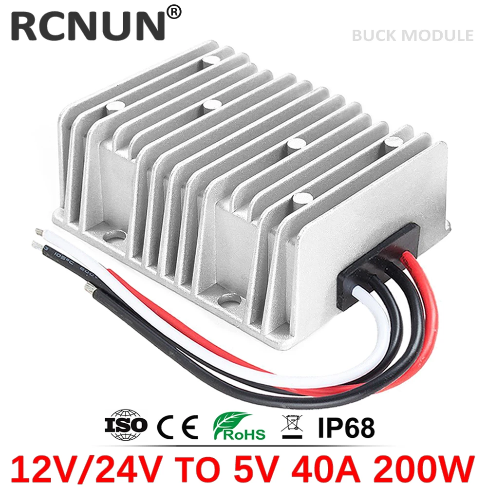 Rcnun 電圧レギュレーター 防水 12v 24v 5v 6v 40a 50a Dcコンバーター 車用led電源 250w Aliexpress Home Improvement