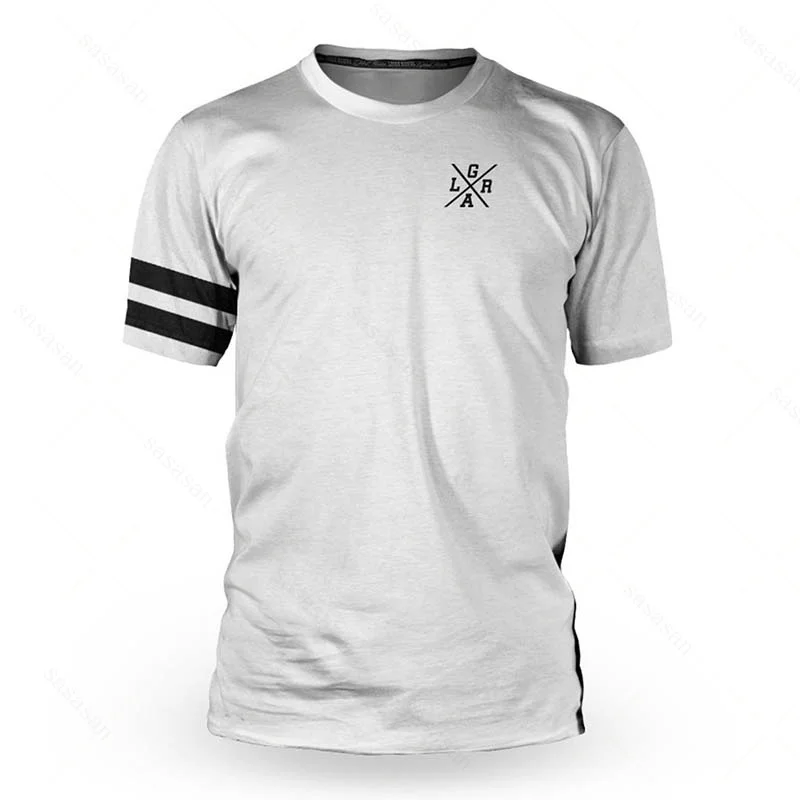 thumbnail image 1 of Camiseta de manga corta para hombre, estilo holgado, para ciclismo de montaña, BMX, MTB, cross country, DH, motocicleta, jersey de motocross, 1 of 5